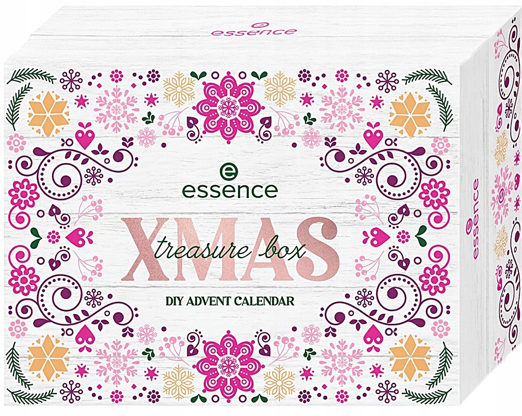 X-mas Treasure Box Diy Kalendarz Adwentowy Z Kosmetykami