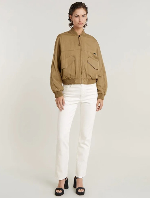 Hnědá Bomber S Kapsami G-star Raw L