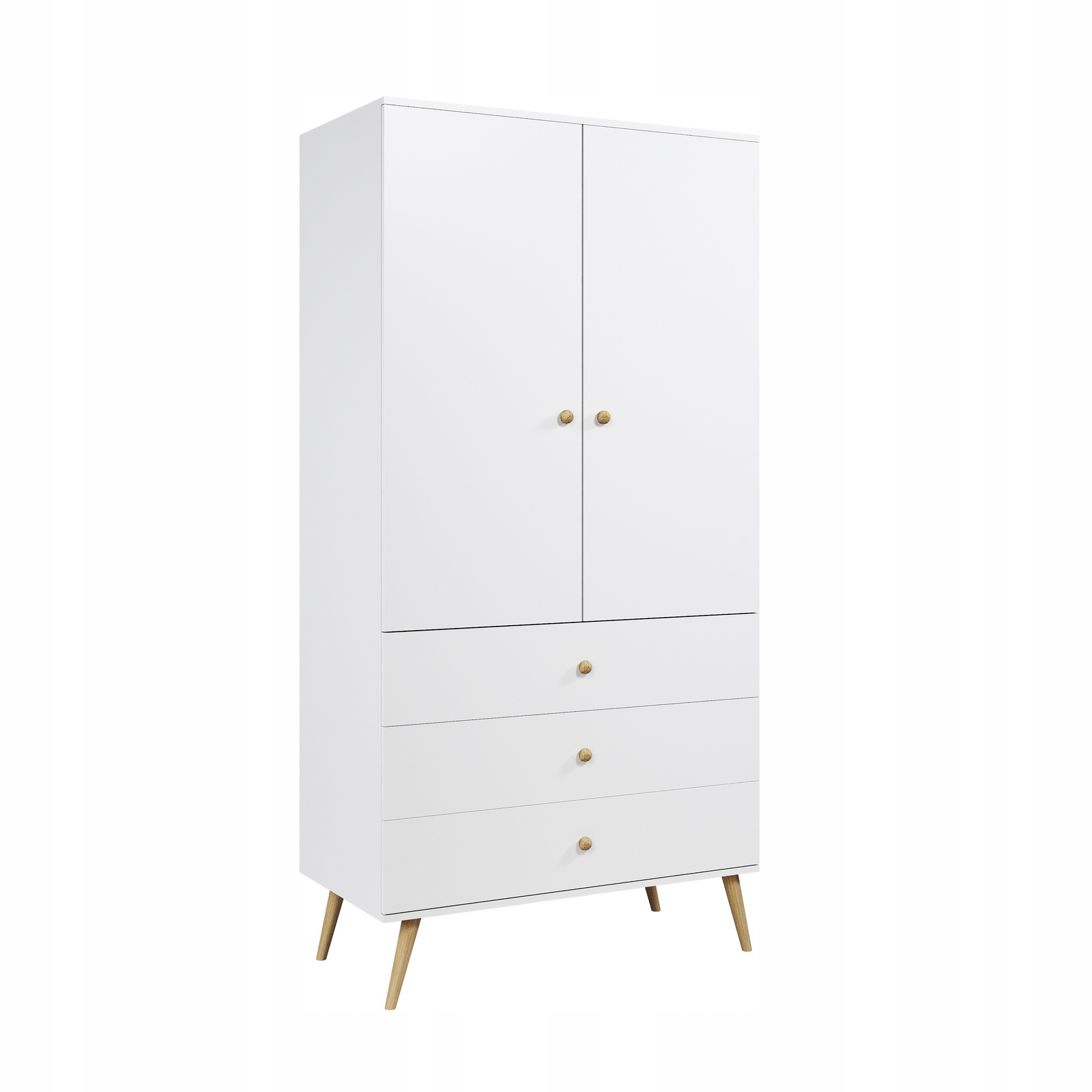 Szafa Boho w stylu skandynawskim