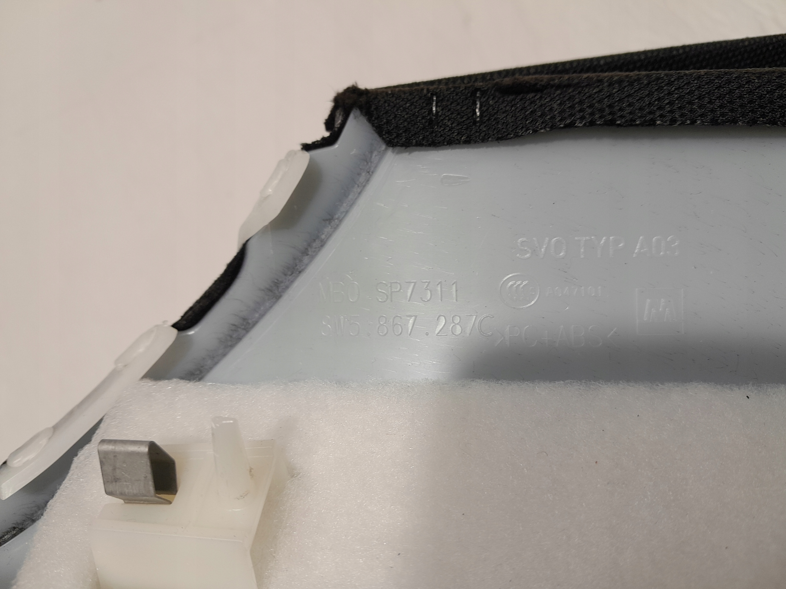 AUDI A4 B9 LIFT cover side SLUPKA 8W5867287C