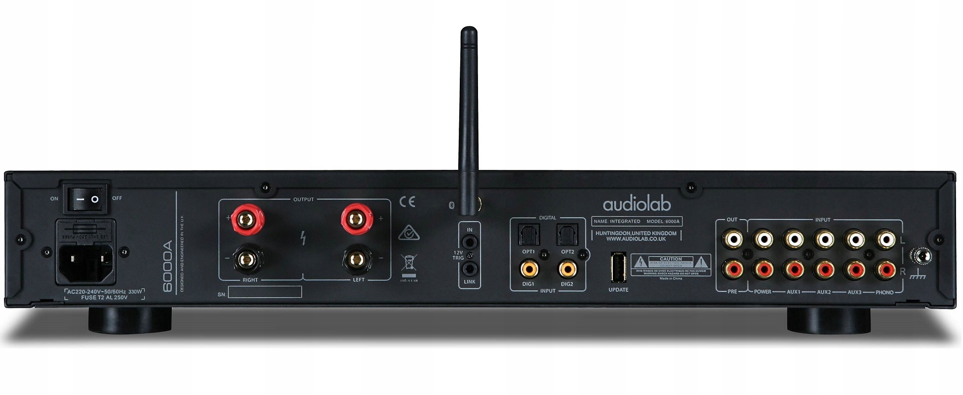 AUDIOLAB 6000A KULTOWE BRZMIENIE Z BT, ODSŁUCH KRK Kolor czarny