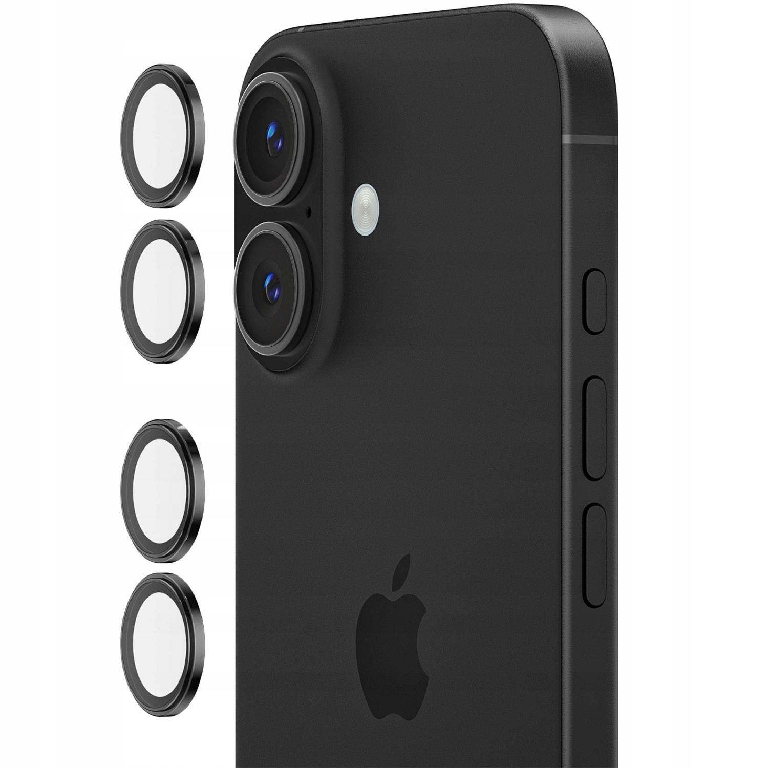 Szkło na aparat do iPhone 17 16 16 Plus, Belkin Tg Lens aplikator