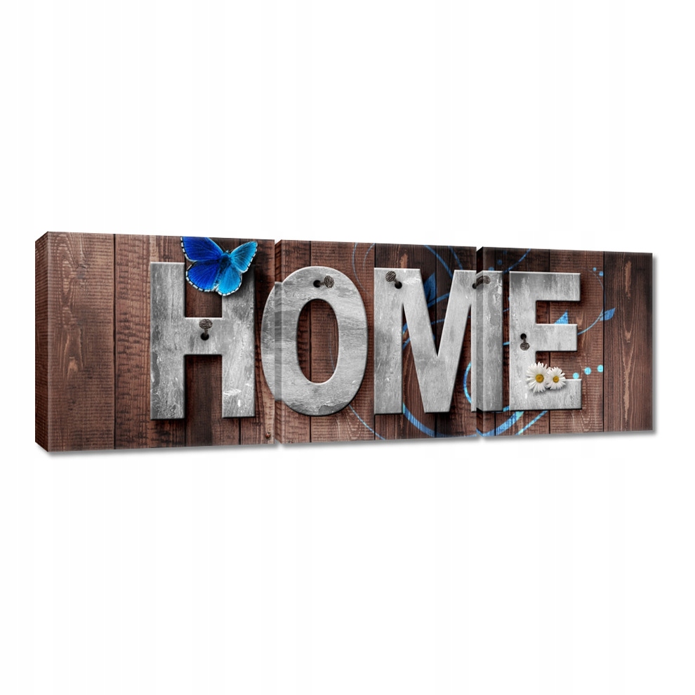 

Obrazy 120x40 Home Dom nasz kochany