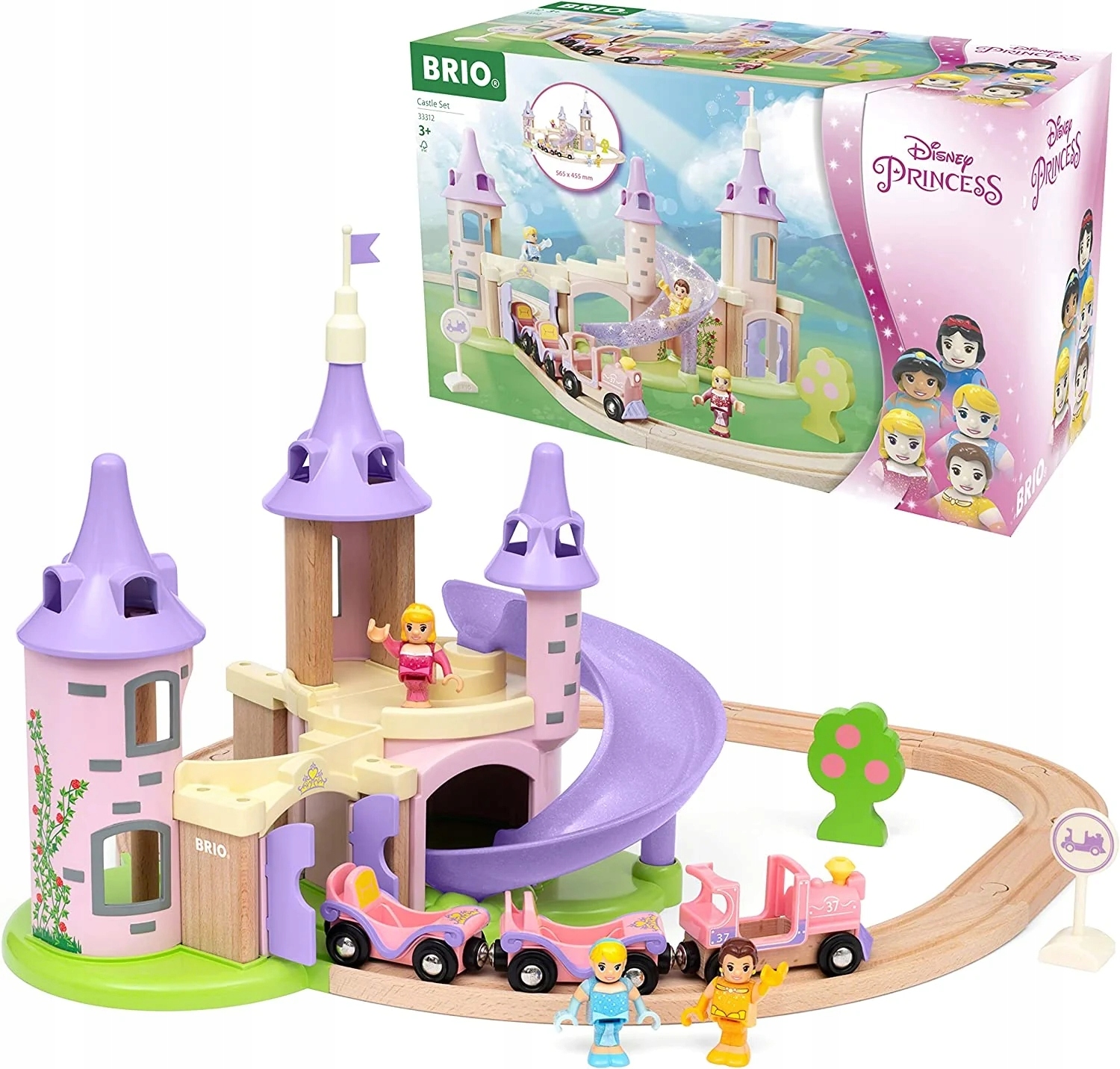 Brio World Disney Princess Zamek Księżniczki Kolejka 33312