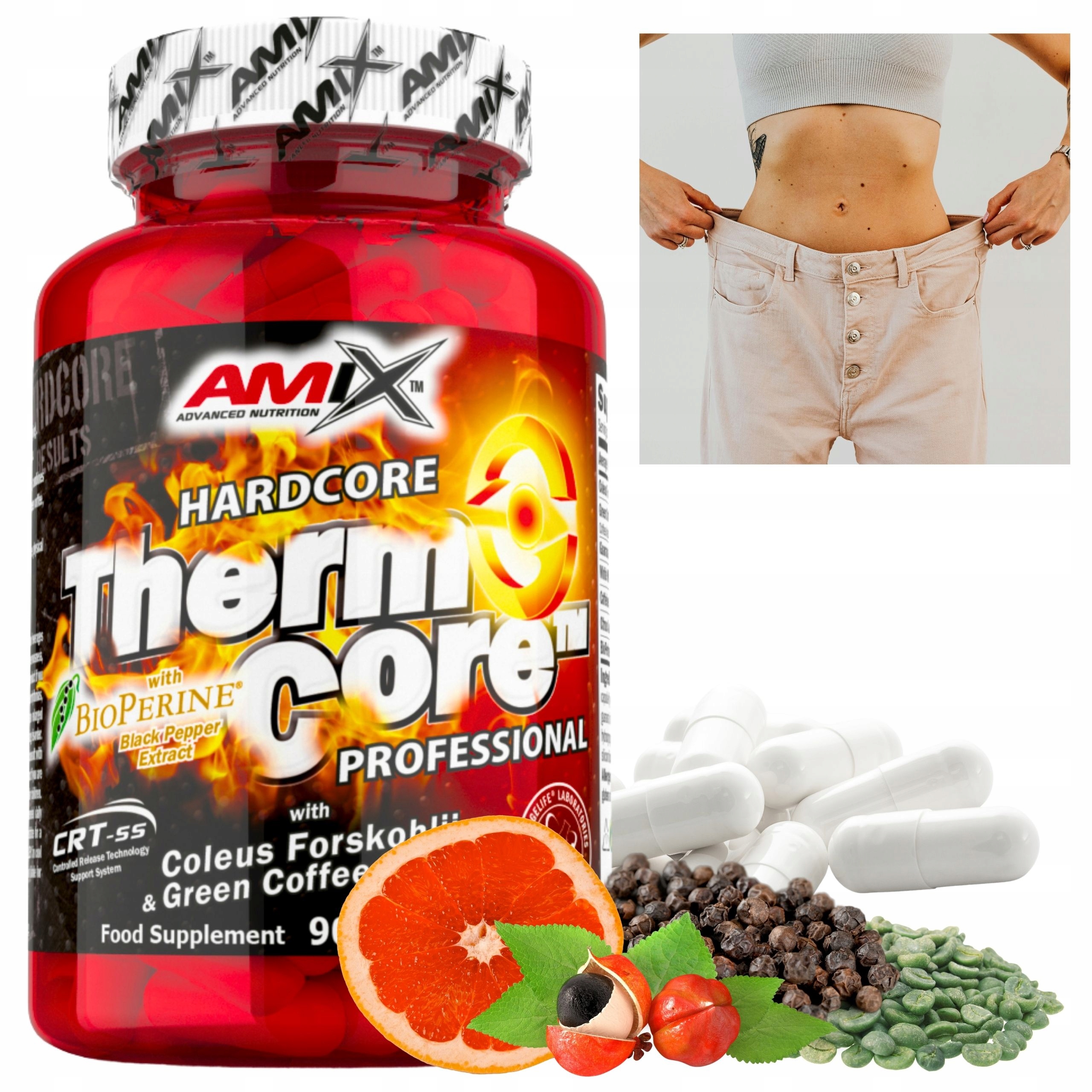 Tablety na hubnutí Silný spalovač břišních tuků pro ženy 45 dnů