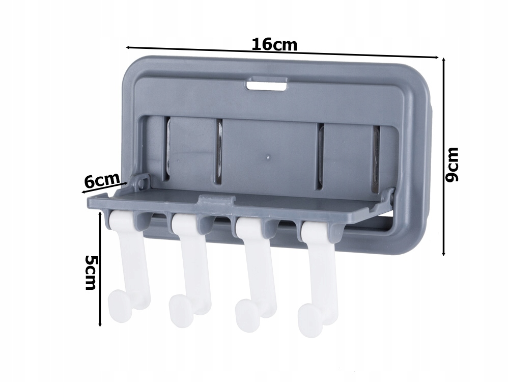 WIESZAK KUCHENNY UCHWYT PÓŁKA PRZYBORNIK HACZYKI KUCHNIA UCHWYT ŚCIENNA Marka Verk Group