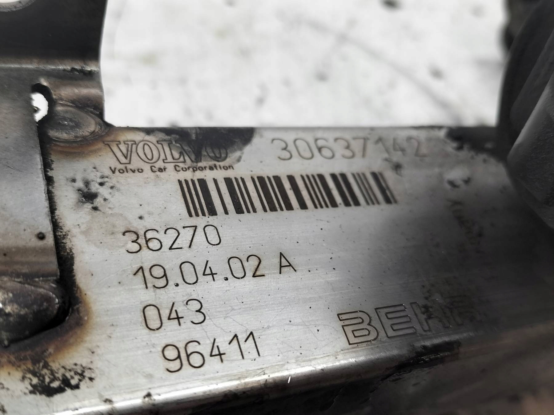 Abgaskuehler AGR 30637142 2.4 D Volvo S60 und (2000-2009)