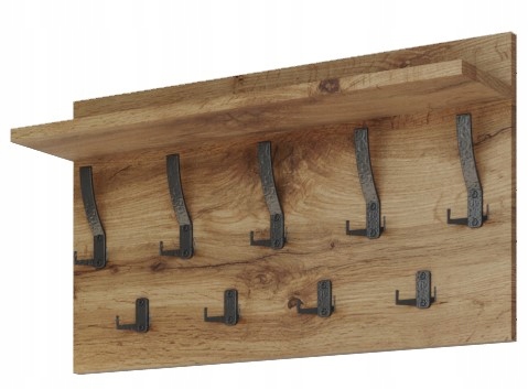 ZESTAW SZAFKA NA BUTY Z KOMODA 60 CM ORAZ WIESZAKIEM 69 CM Maksymalna liczba par butów 16