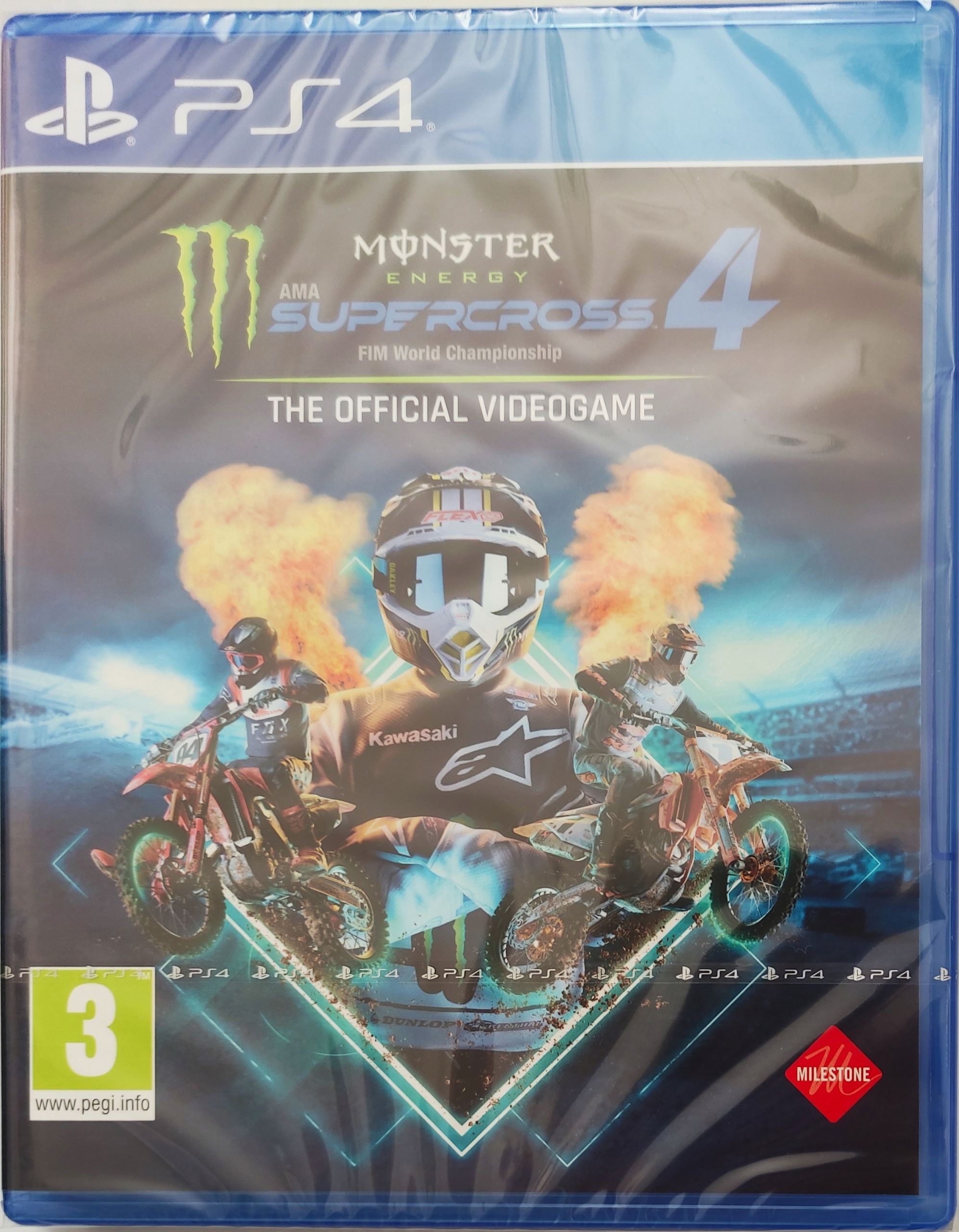 Monster Energy Supercross 4 Folia PS4