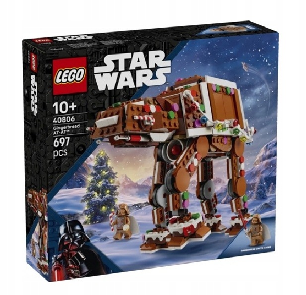Lego 40806 Star Wars – Perníkový Kráčející Stroj At-at