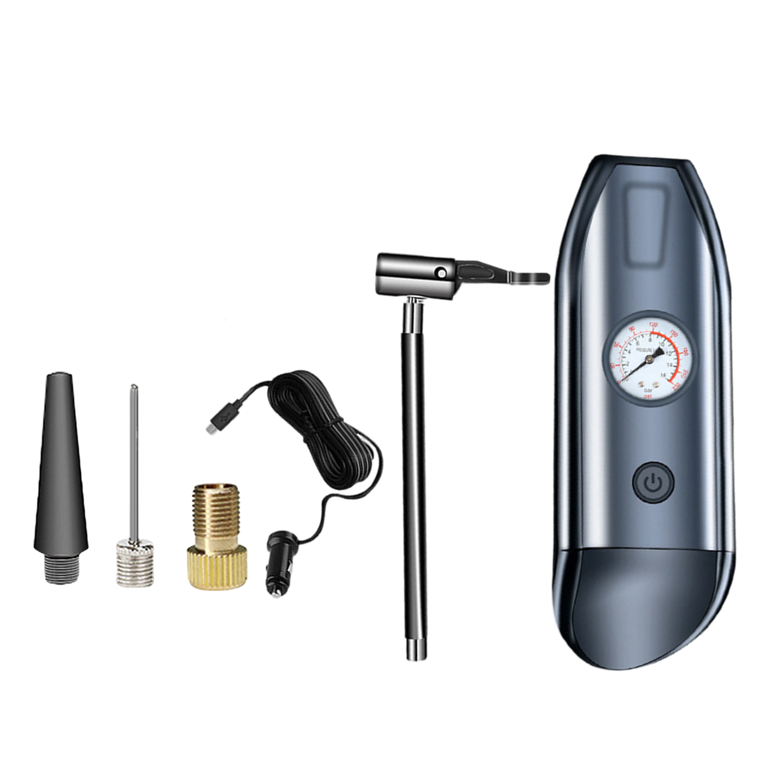 Auto Air Compressor Inflation Mechanical Wired