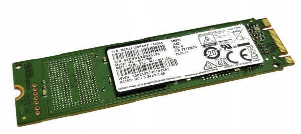 SSD 128GB M.2 SATA SAMSUNG CM871 MZ-NLF1280