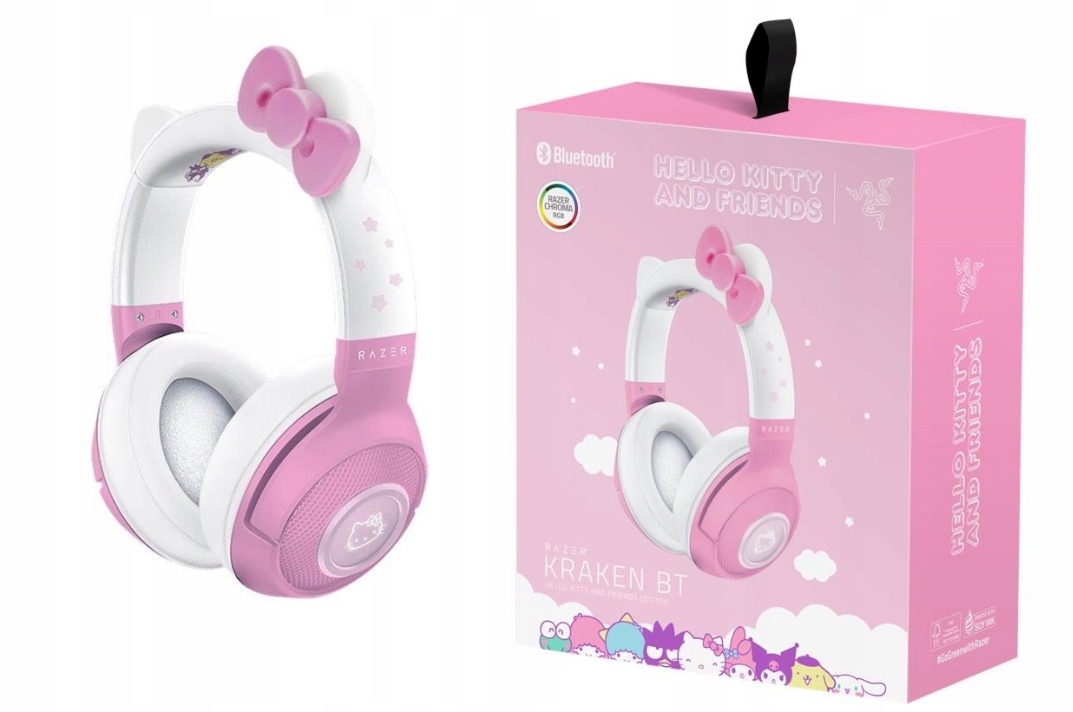 Słuchawki RAZER Kraken BT Hello Kitty Sklep, Opinie, Cena w Allegro.pl