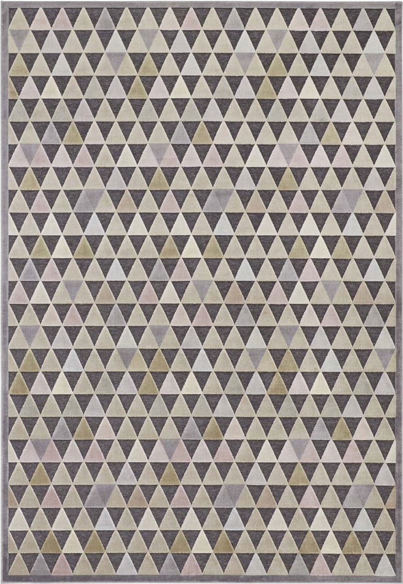 Moderný koberec do obývačky 80x125 cm, vyrezaný 3D vzor, pastelová farba