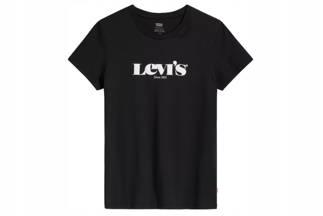 Dámské Bavlna tričko Levi's The Perfect Tee [xs], černé