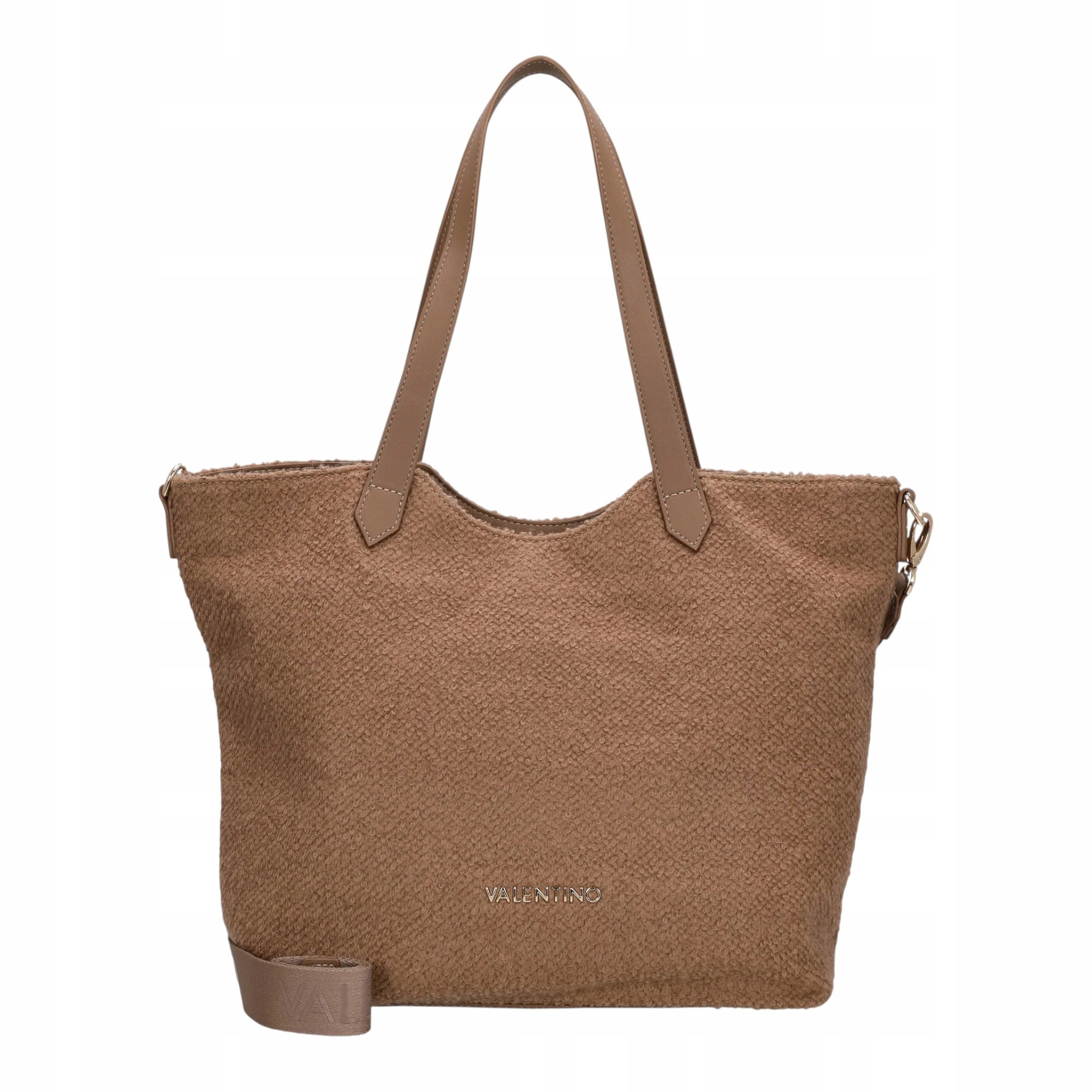 Valentino Dámská Kabelka Courmayeur Shopping Hnědá