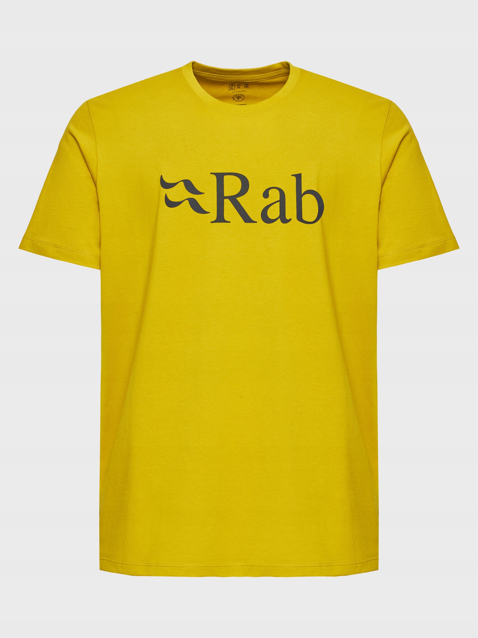 RAB T-Shirt Stance Logo QCB-08-SU Pomarańczowy Regular Fit