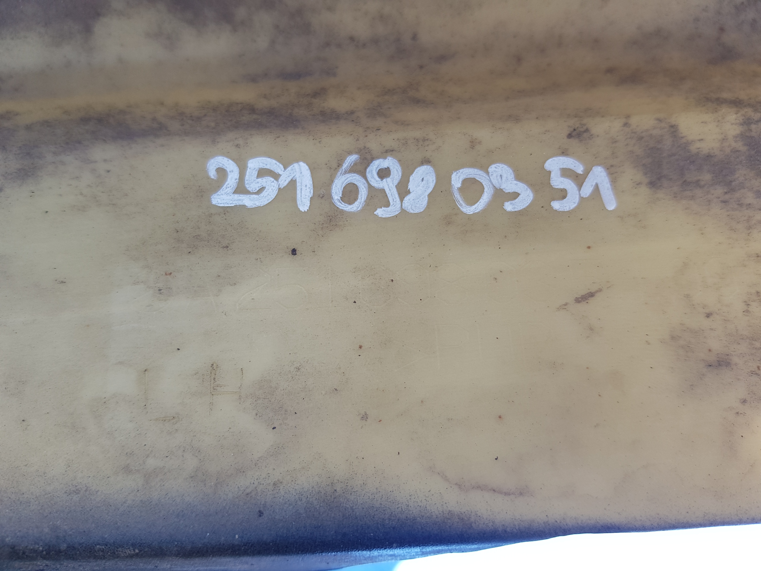 moulding threshold left MERCEDES W251 LONG C197 197