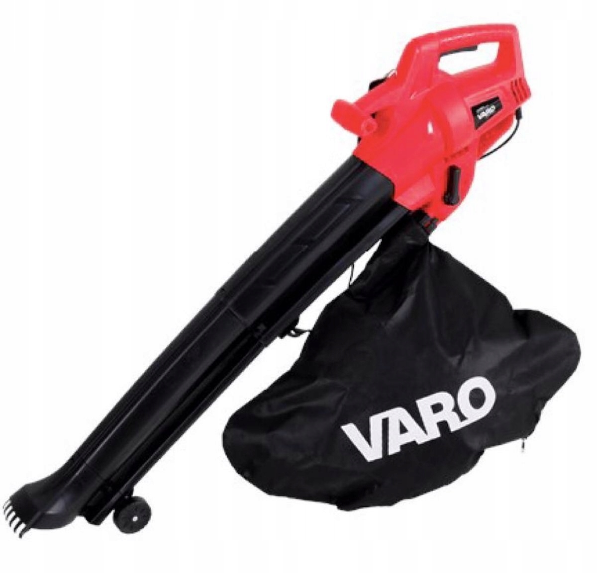 VARO Foukač s vysavač listí a vysavačem 3300 W se sáčkem o objemu 40 l