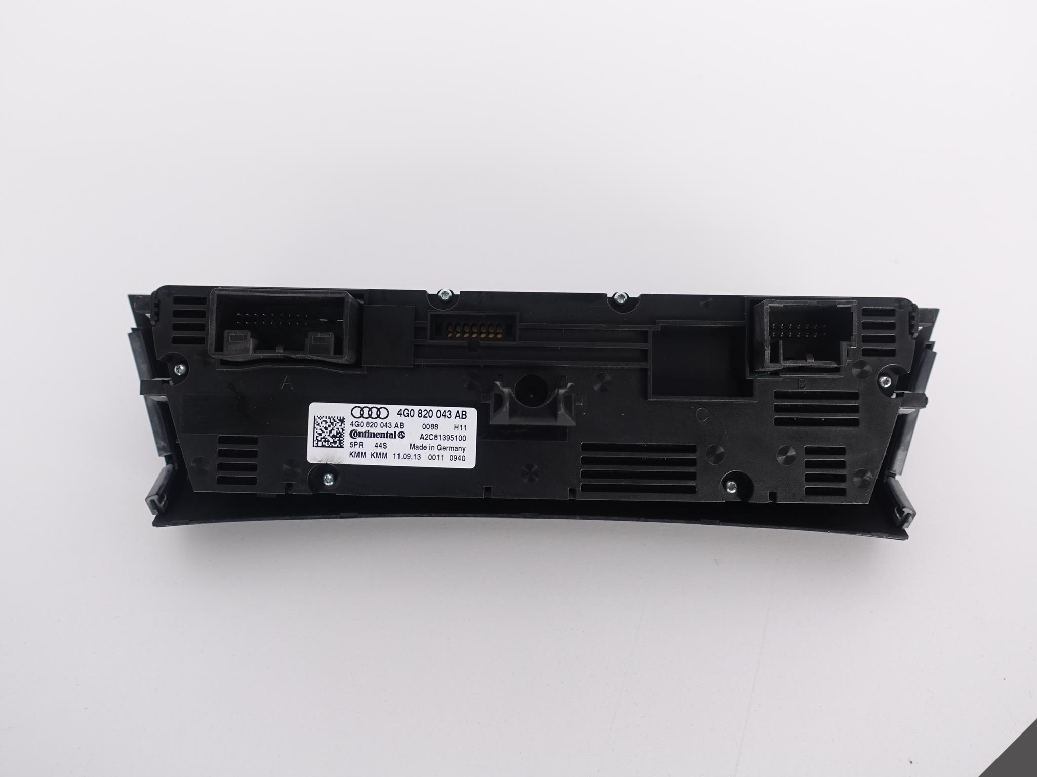 AUDI A6 4G0 A7 4G8 Unite commande clima 4G0820043AB