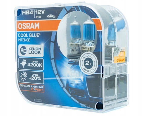 

Żarówki HB4 Osram Cool Blue Intense Limited 4200K