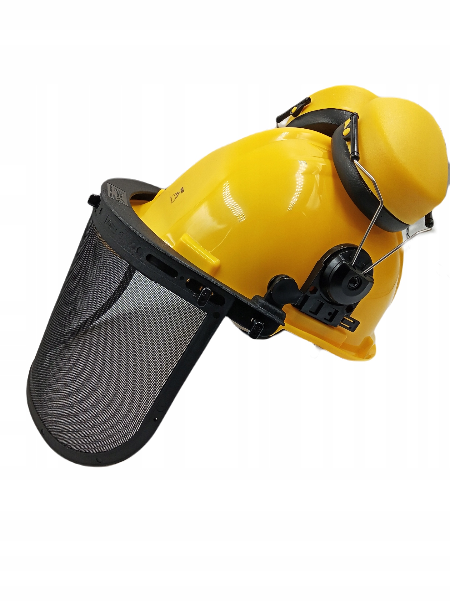 

Kask hełm ochronny dla pilarza słuchawki Everest