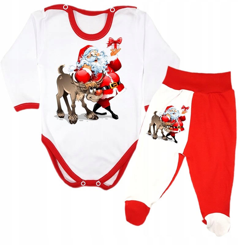 

Święta Boże Narodzenie Komplet Body 92 cm