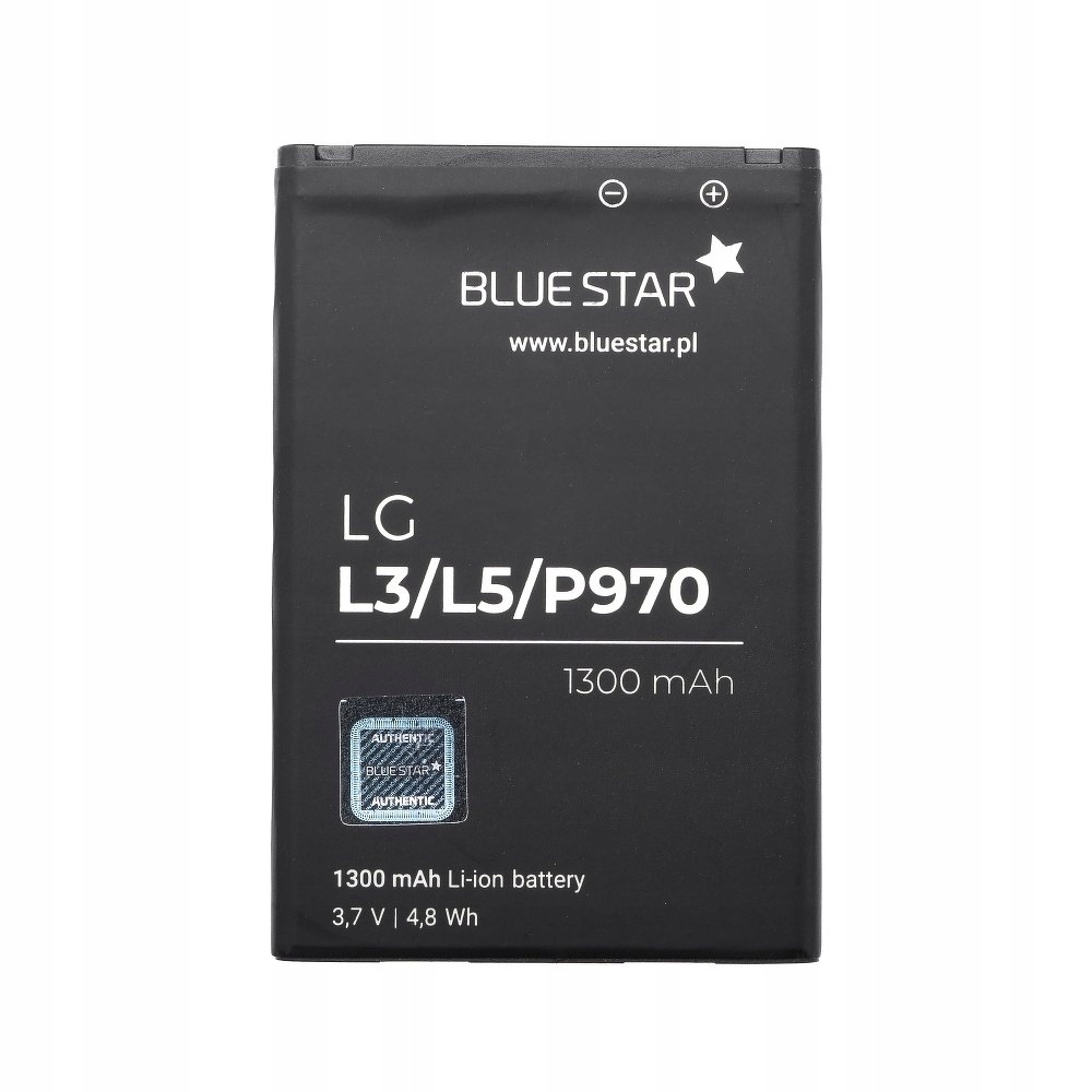 

Bateria do Lg L3/L5/P970 1300 mAh Li-Ion Premium
