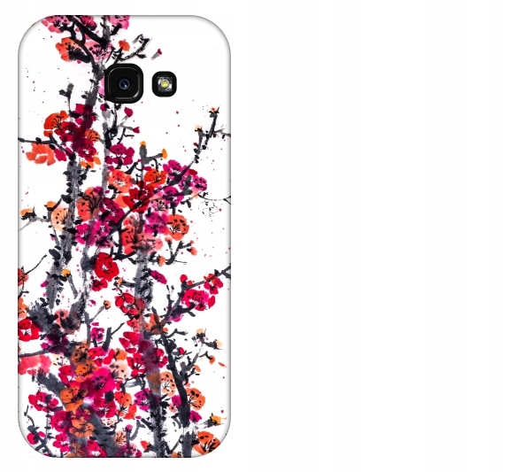 

Etui pokrowiec Samsung Galaxy A5 2017 Kwiaty akwar