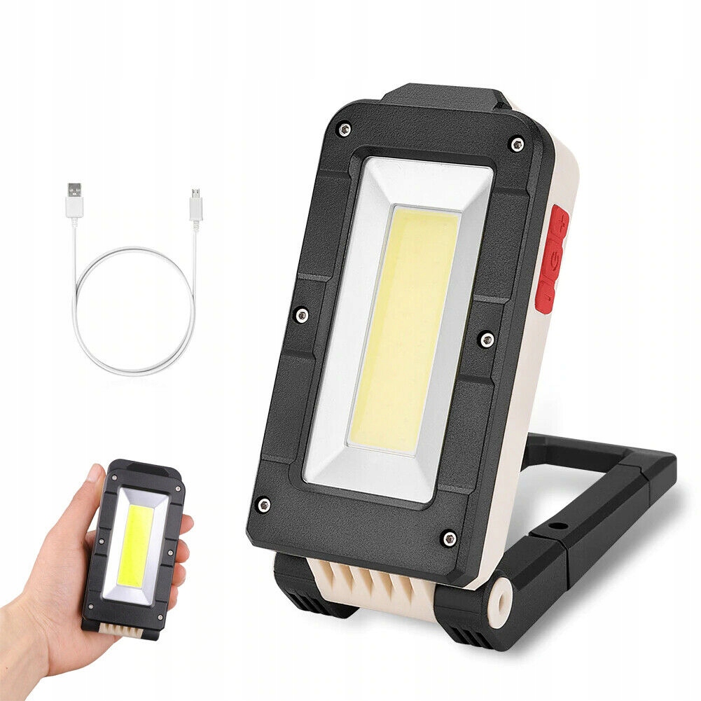 

Latarka Warsztatowa Led Kanałowa Magnes Cob 10W