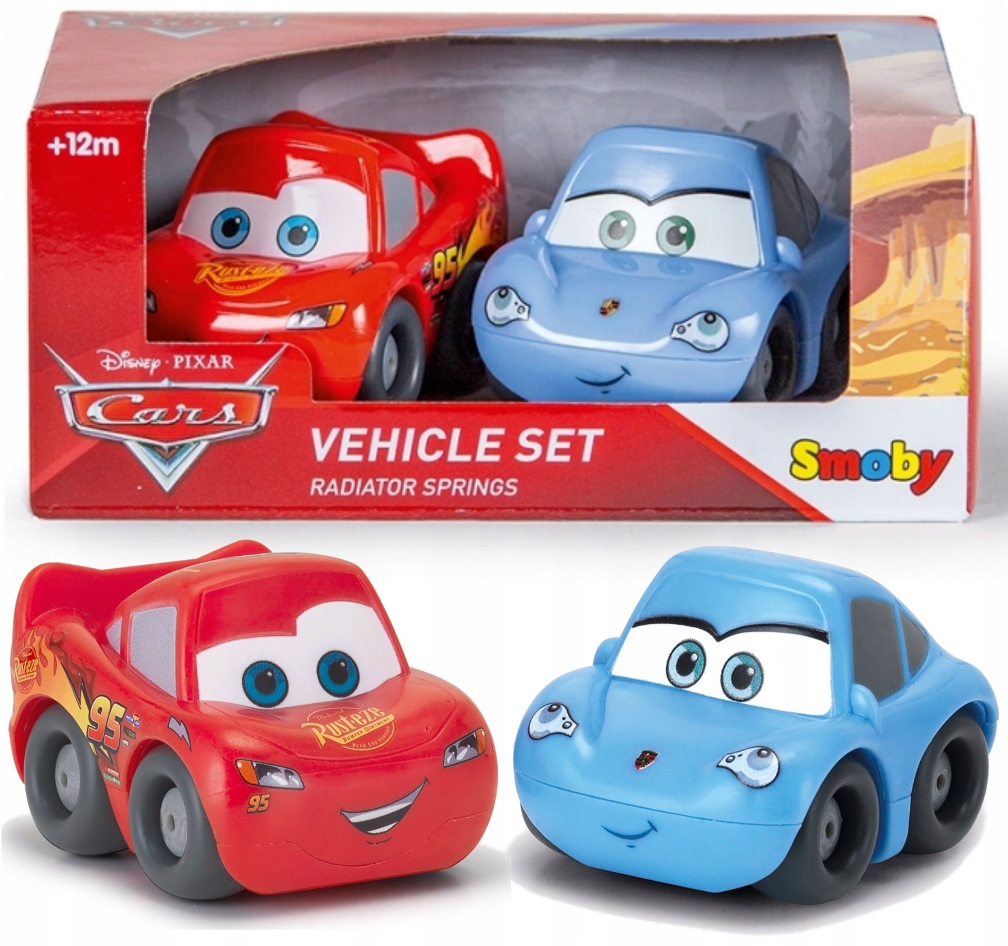 

Smoby Disney Auta Zestaw 2 Aut Zygzak I Sally