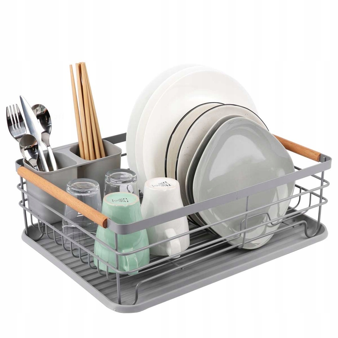 Levně Odkapávač Na Nádobí S Odkapávačem A Podnosem E-8087