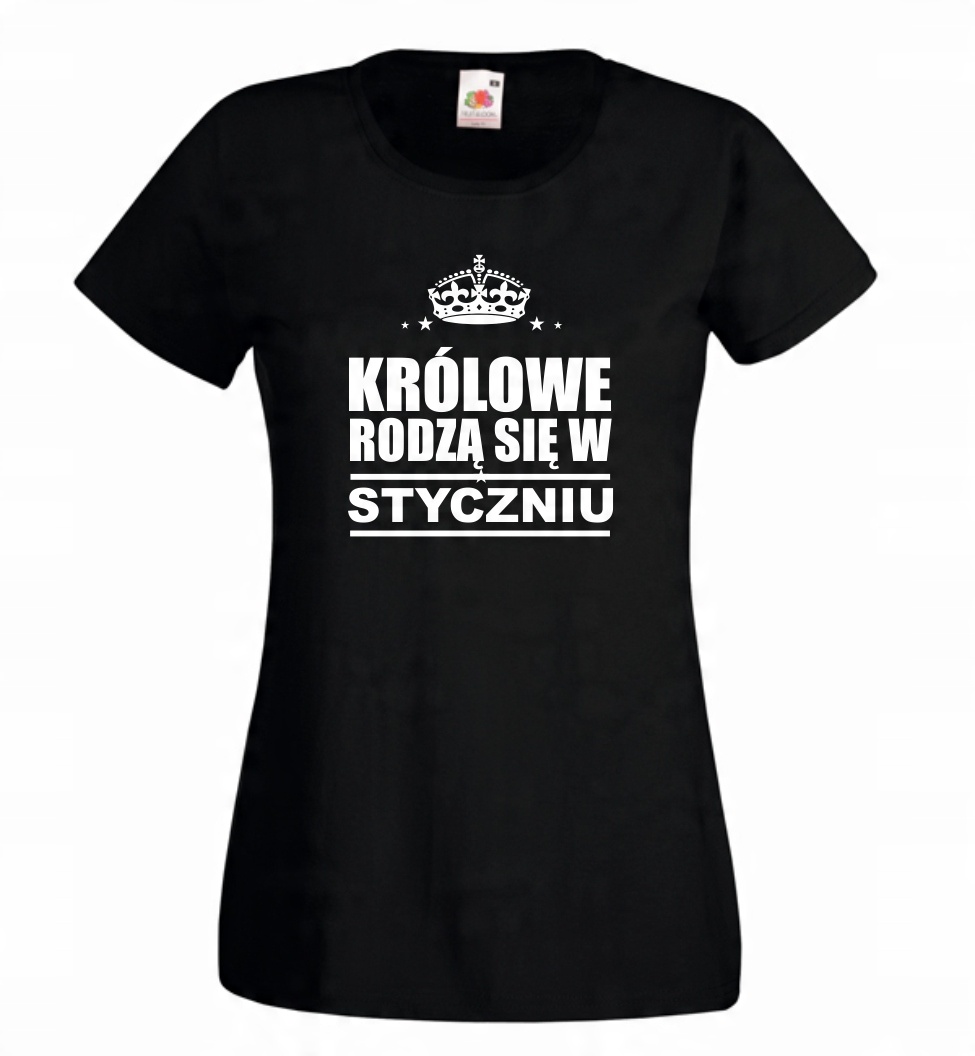 

Koszulka Królowe Rodzą Się W Styczniu Styczeń M