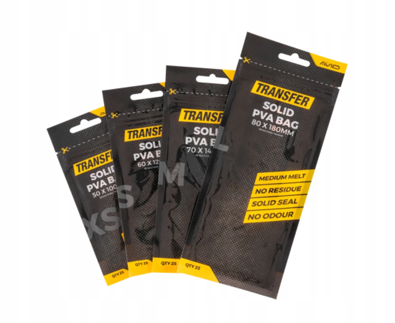 Worki Pva Avid Carp Transfer Solid Pva Bags Large