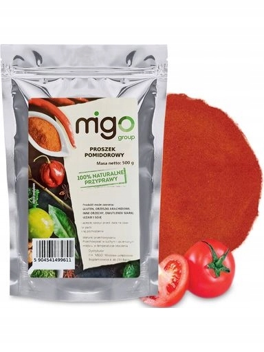 2x MIGOgroup, Rajčatový prášek, rajčata 500 g Migo