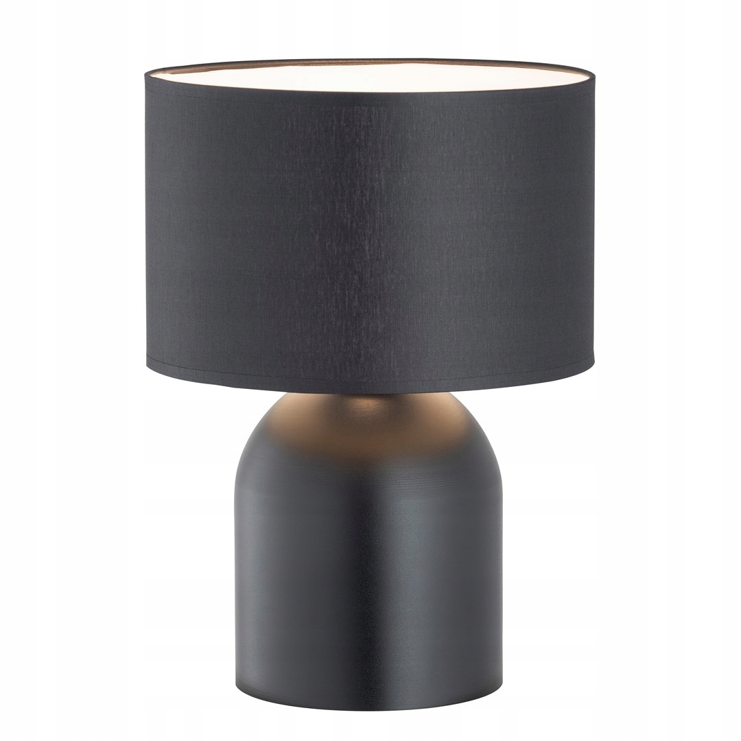 Emibig Stolová lampa Aspen čierna s tienidlom 1xE27 15W 35 cm