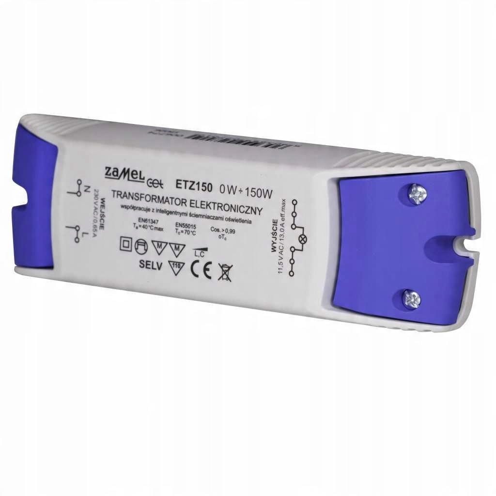 

Transformator Elektroniczny 230/11,5V ETZ-150W