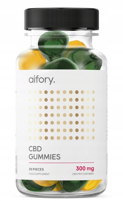 

Żelki Konopne Cbd 300mg Gummies Aifory 30 sztuk