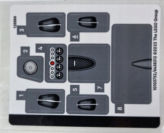 

Lego naklejka z 76915 76915stk01 Pagani Utopia