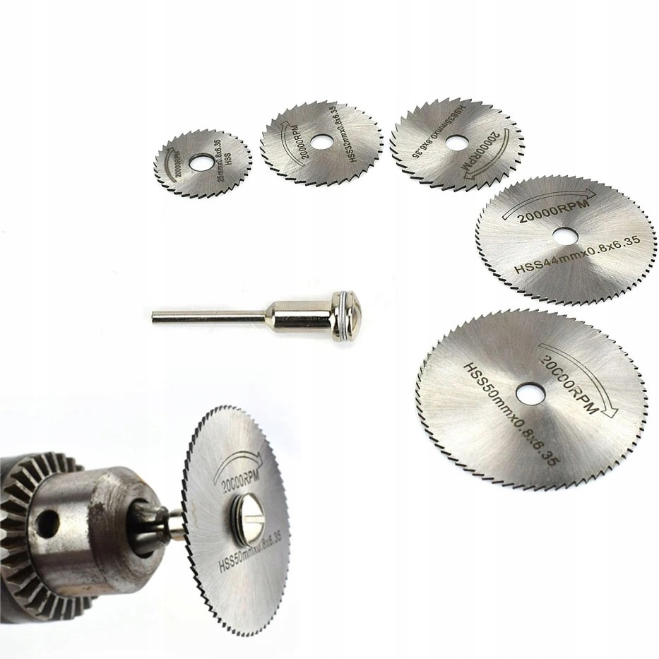 TARCZE DO CIĘCIA DREWNA METALU MINI SZLIFIERKI Rodzaj tarczy tnąca