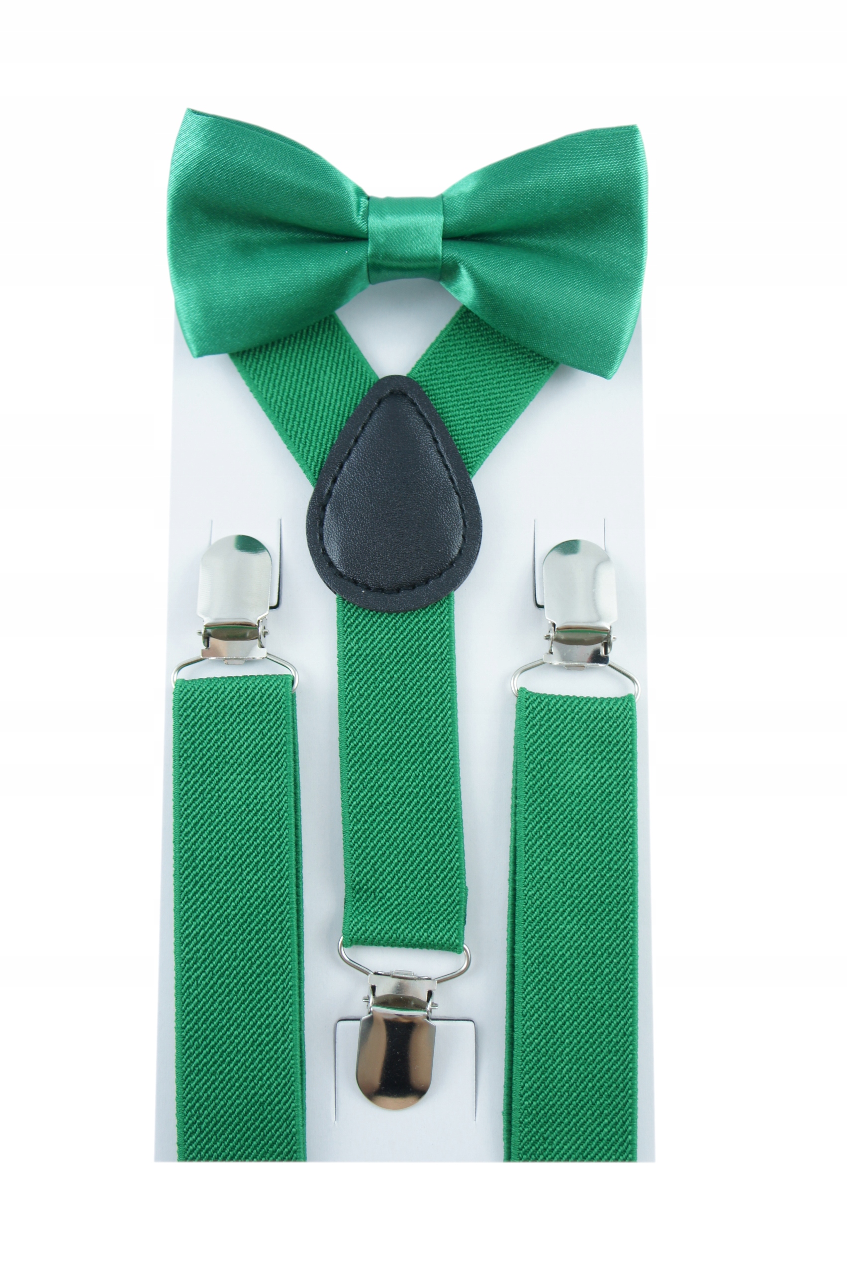 ZIELONE Szelki i mucha dziecięce WZORY DO WYBORU