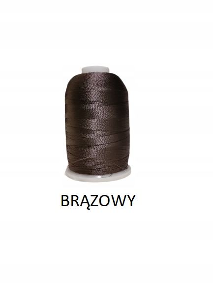 Nici Do Skóry Nylonowe 1000 Y Brąz Brązowe