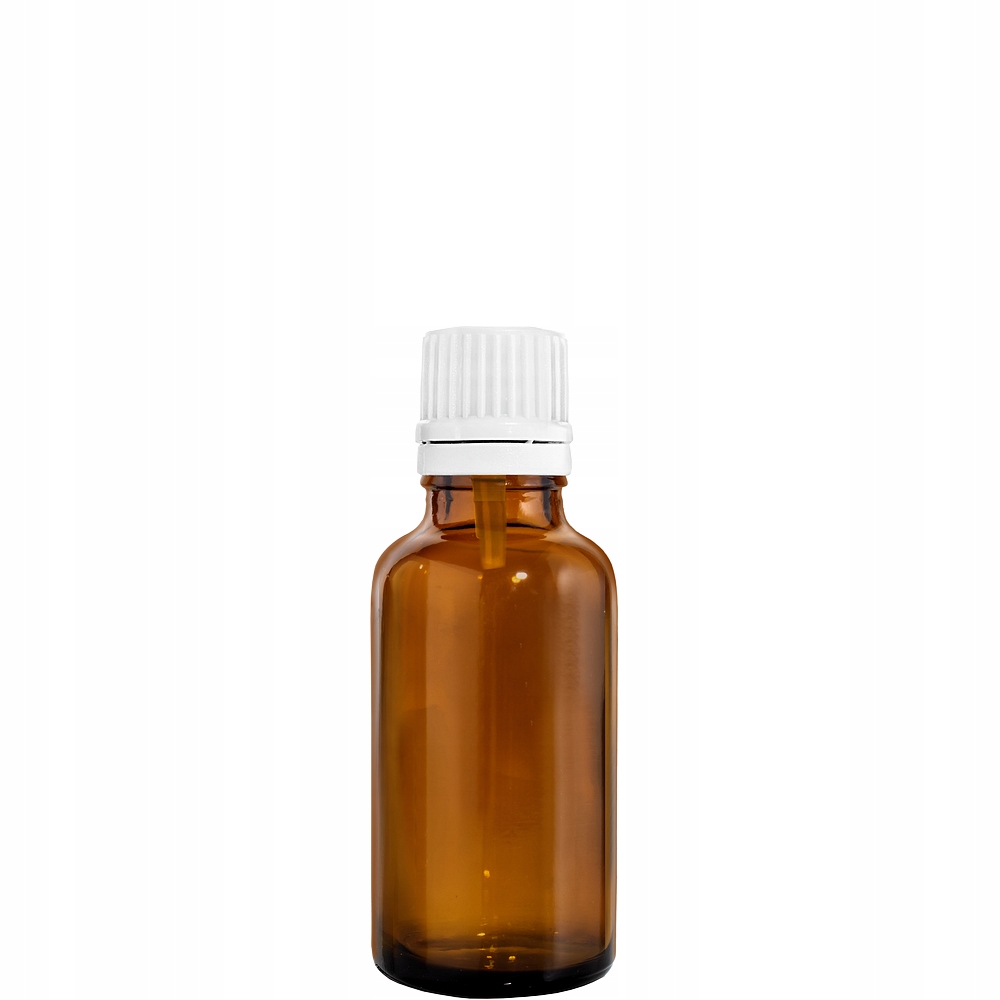 

Butelka 30ml Brąz Z Kroplomierzem Białym