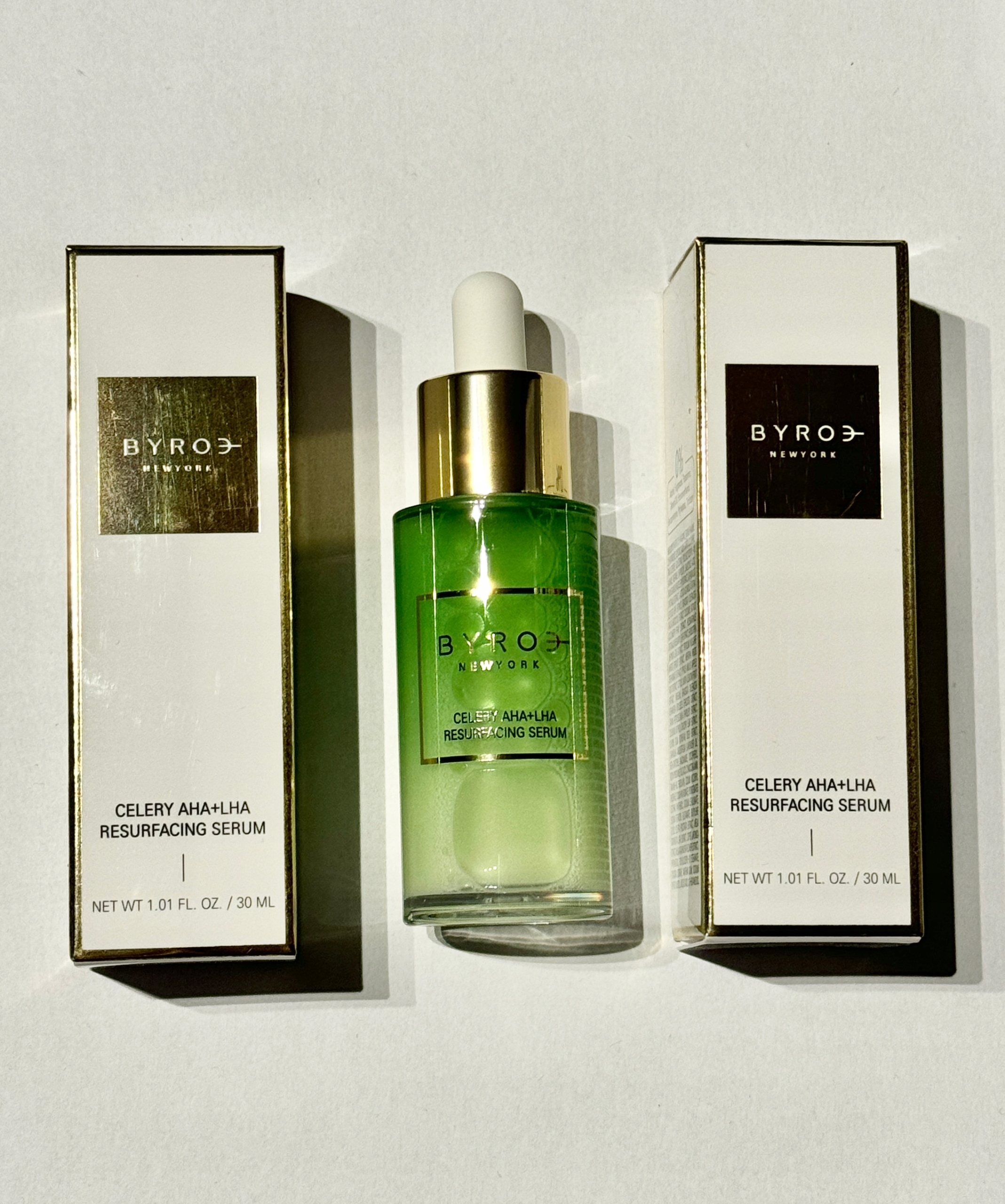 Byroe Celerové sérum Aha Lha Resurfacing Serum s celerem Vyhlazující 30 ml