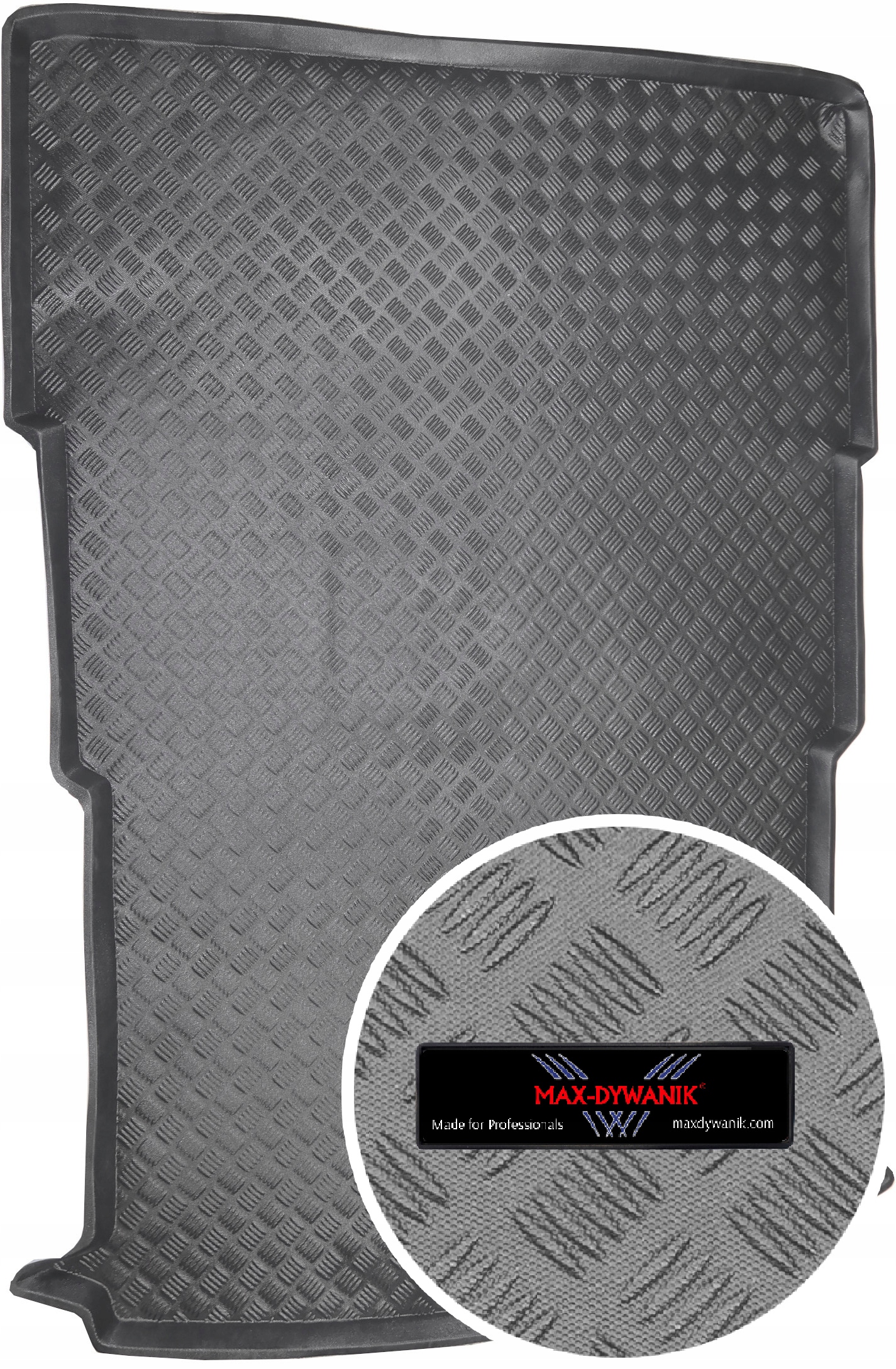 Fiat Doblo Maxi II Van Long 2os 2010-2022 Kufr Max-dywanik Emblemat