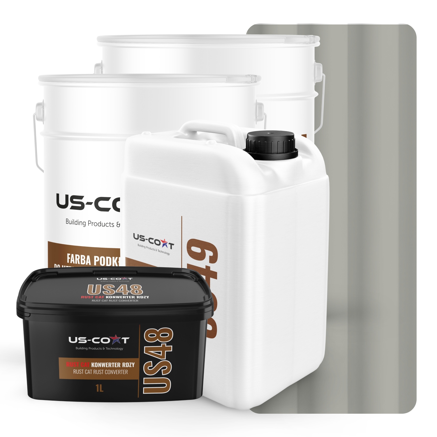 Farba Na Kovovú Strechu Plech Sada Sivá Achátová Ral 7038 74m2 Satén