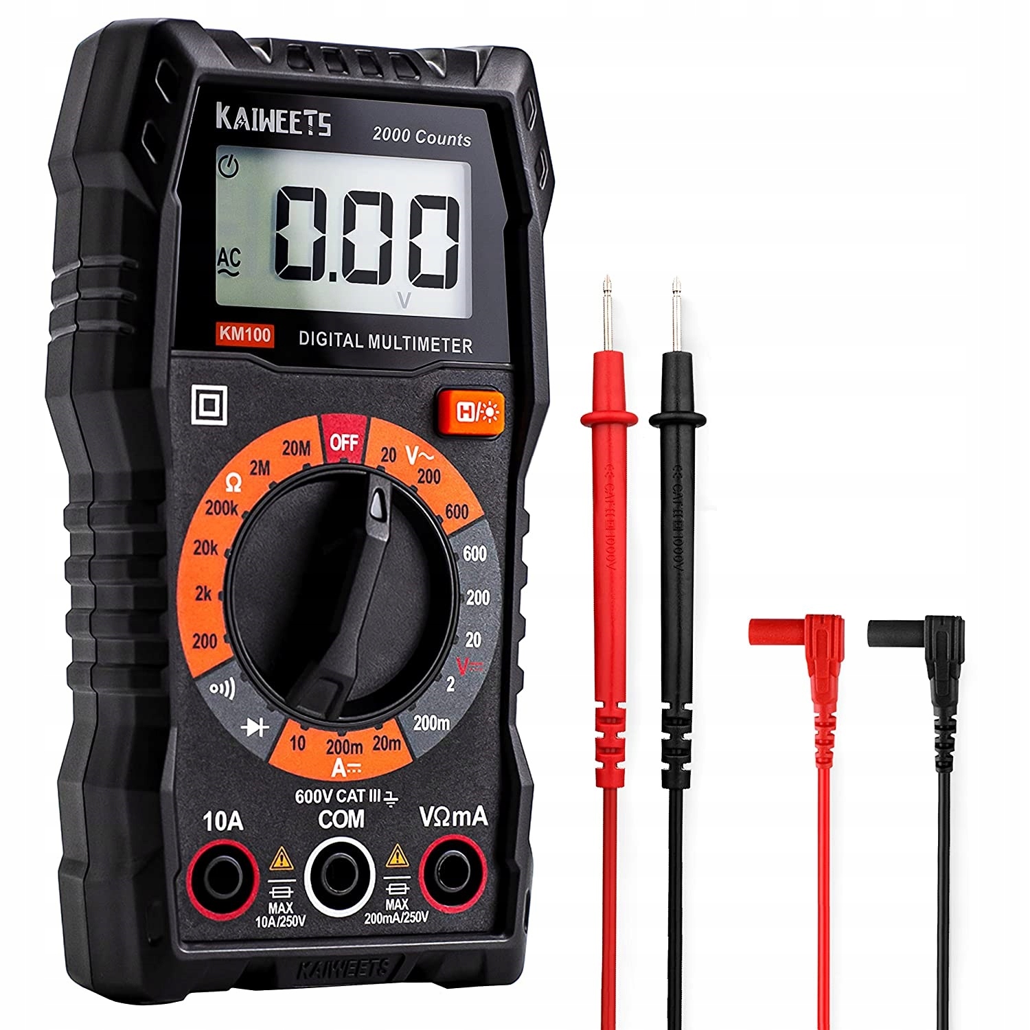MULTIMETR RĘCZNY KAIWEETS KM100