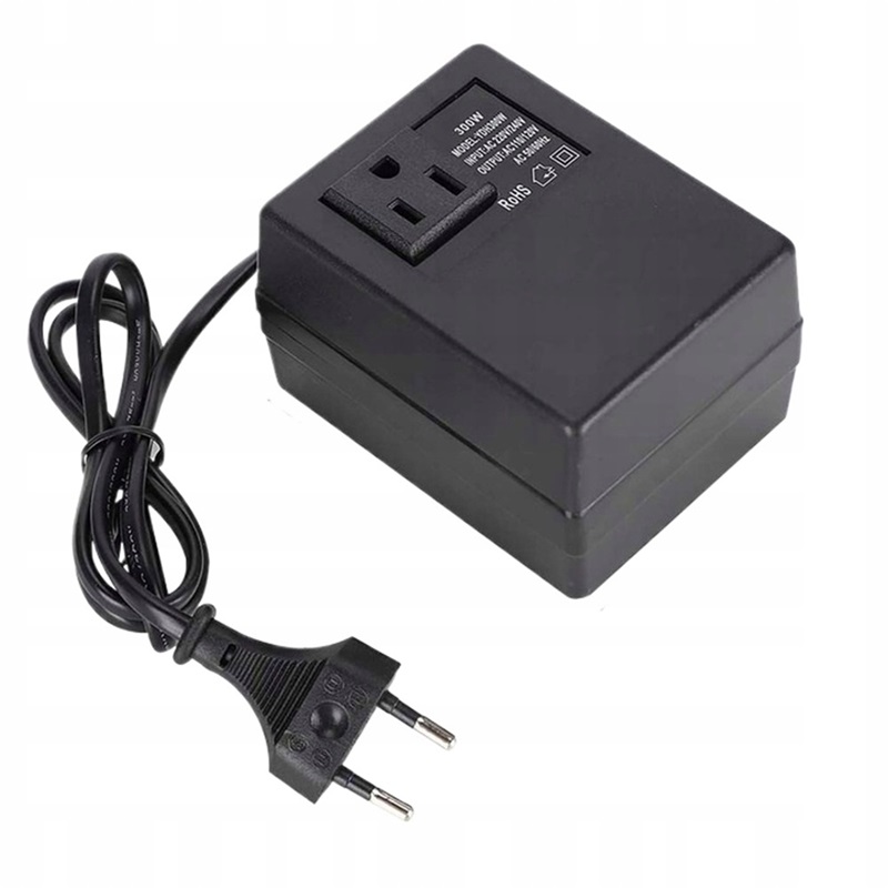 Transformátor výkonu 300 W Eu Převodník napětí Ac 220 V na 110 V