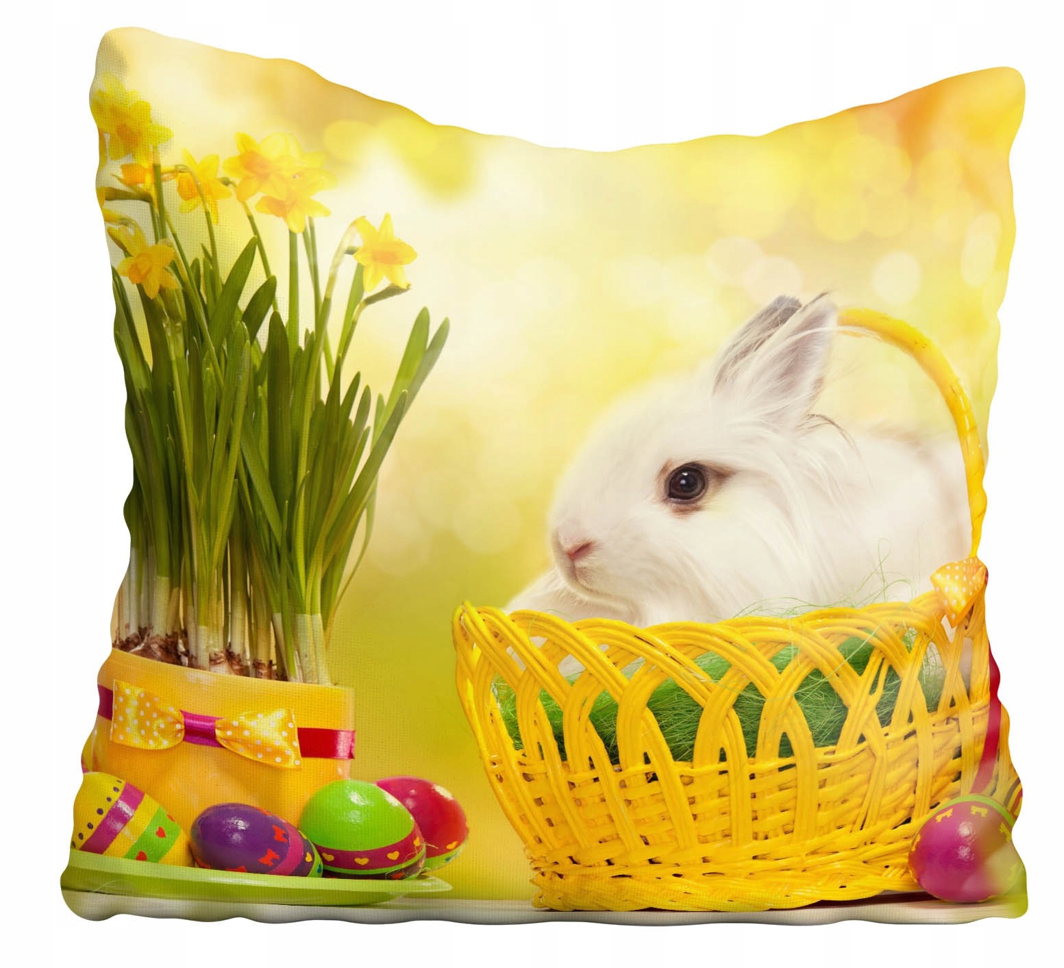 Poszewka na poduszkę jajka,wielkanoc 30x30cm #101