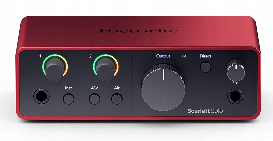 Focusrite Scarlett Solo 4th Gen + Oprogramowanie Model Scarlett Solo 4th Gen